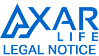 AXAR LIFE Legal Notice